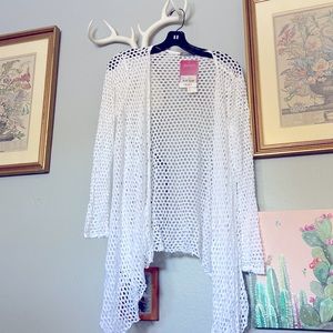 NWT Aquavita Mesh Cardigan